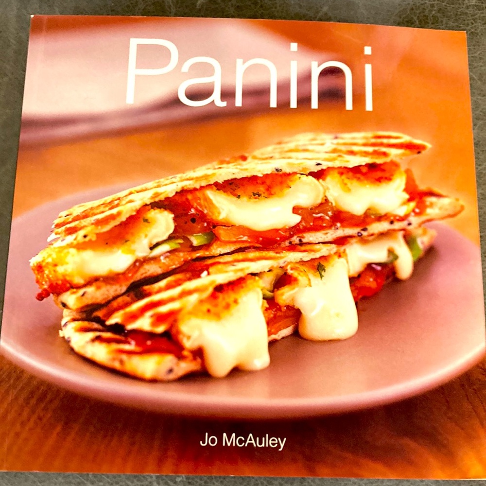 Panini Cookbook by Jo McAuley